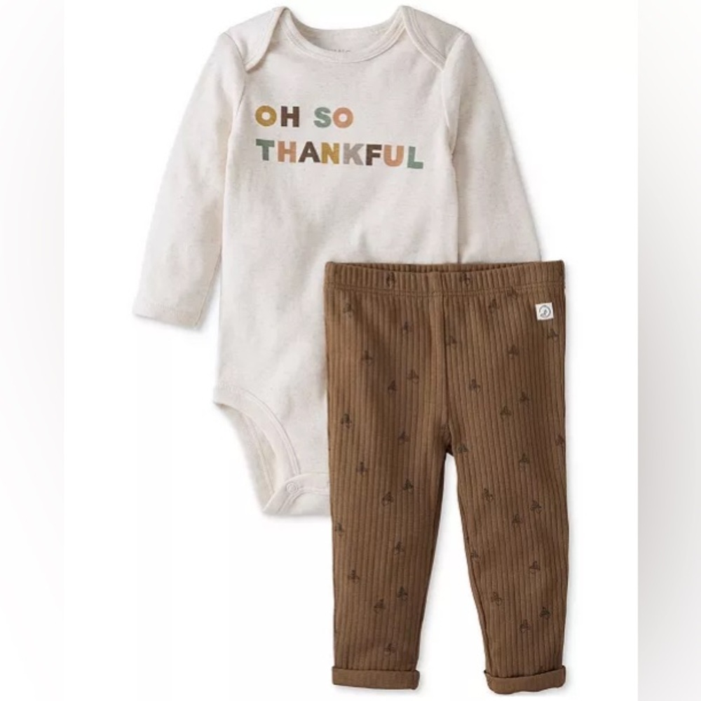 NWT 3M Carter’s Thanksgiving Set, Long Sleeve